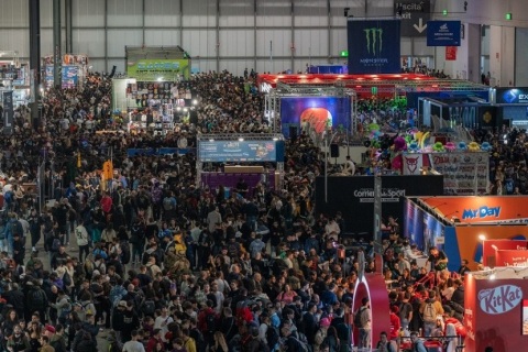 意大利米兰游戏动漫展览会展会现场图片