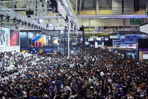 韩国釜山游戏展览会展会现场图片