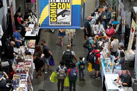 美国圣地亚哥动漫展览会展会现场图片