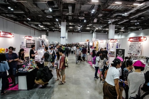 新加坡动漫展展会现场图片