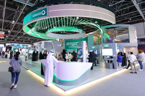 中东迪拜AI技术人工智能展展会现场图片