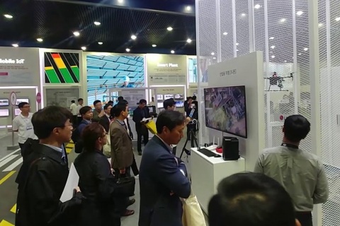 韩国首尔物联网展览会展会现场图片