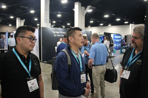 美国物联网展览会展会现场图片