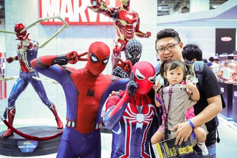 新加坡动漫展展会现场图片