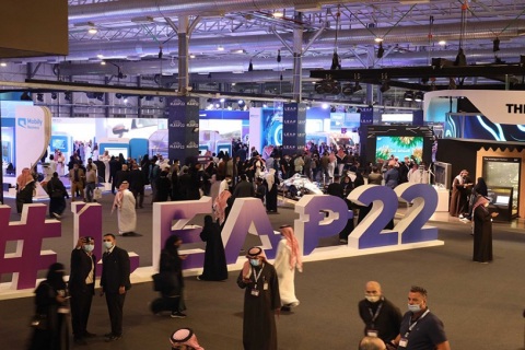 沙特利雅得通信科技与信息技术展览会展会现场图片