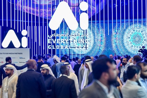 中东迪拜AI技术人工智能展展会现场图片