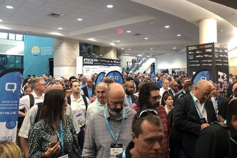 美国物联网展览会展会现场图片