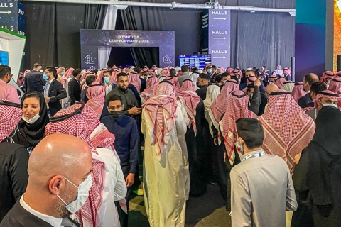 沙特利雅得通信科技与信息技术展览会展会现场图片