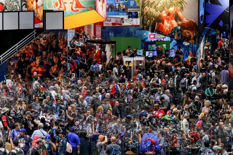 美国圣地亚哥动漫展览会展会现场图片