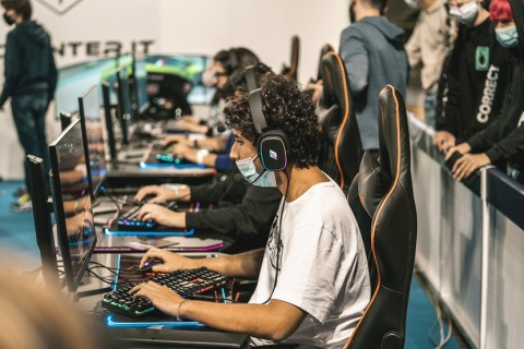 意大利米兰游戏动漫展览会展会现场图片