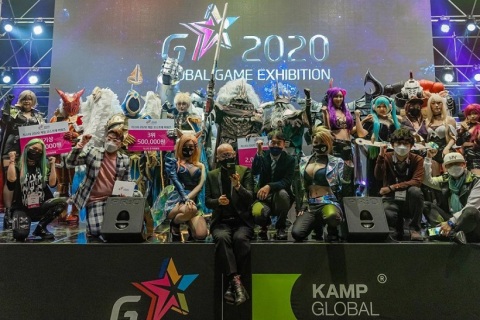 韩国釜山游戏展览会展会现场图片