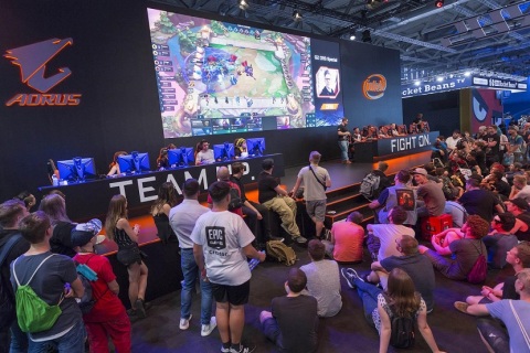 德国科隆游戏展览会展会现场图片