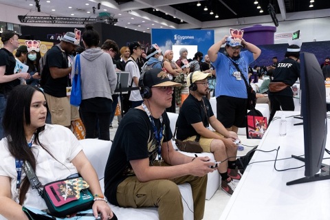 美国洛杉矶动漫展览会展会现场图片
