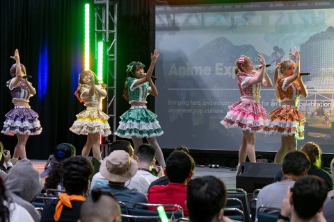 美国洛杉矶动漫展览会展会现场图片