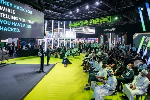 中东迪拜计算机安全及物联网展览会展会现场图片