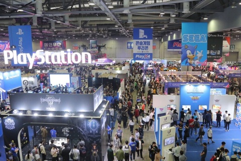 韩国首尔游戏游艺展展会现场图片
