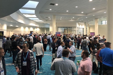 美国物联网展览会展会现场图片