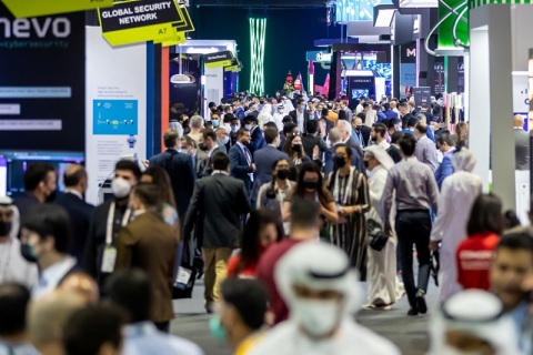 中东迪拜计算机安全及物联网展览会展会现场图片