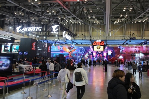 韩国釜山游戏展览会展会现场图片