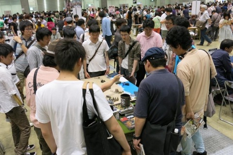 日本桌游及游戏展览会展会现场图片