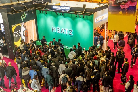 印度新德里数字游戏展展会现场图片