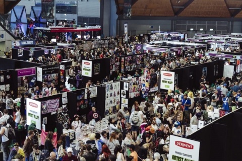 澳洲澳大利亚布里斯班奥兹动漫展览会展会现场图片