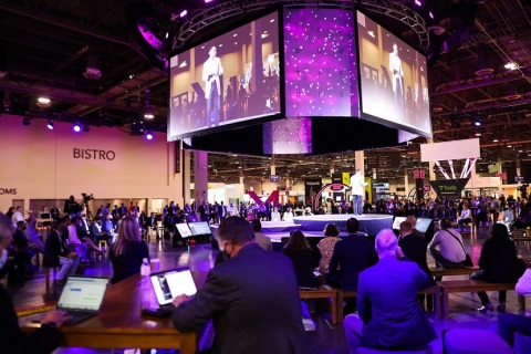 美国拉斯维加斯金融科技展展会现场图片