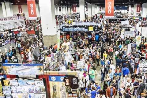 加拿大卡尔加里动漫展览会展会现场图片