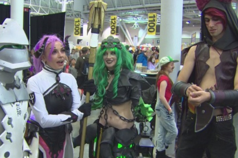 加拿大卡尔加里动漫展览会展会现场图片