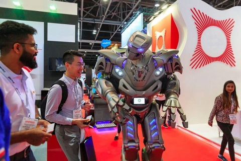 中东迪拜移动支付及电子银行展览会展会现场图片