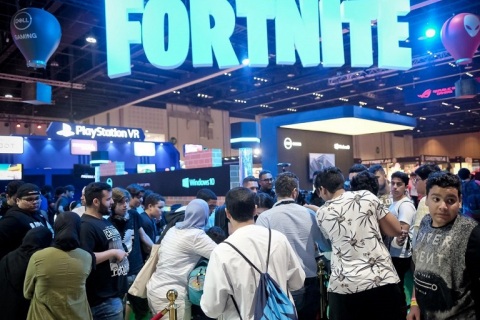 中东阿布扎比游戏动漫展览会展会现场图片