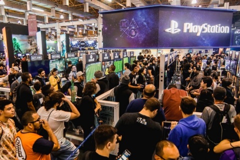 巴西圣保罗游戏展览会展会现场图片