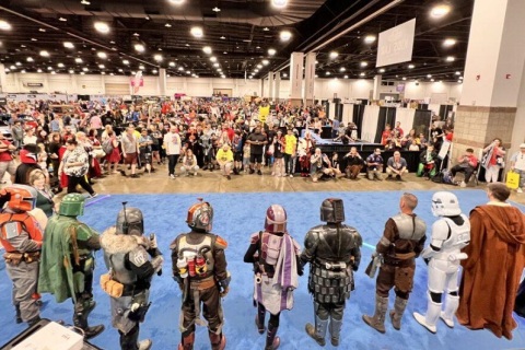 美国丹佛动漫展览会展会现场图片