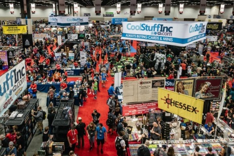 美国游戏及桌游展览会GenCon展会现场图片