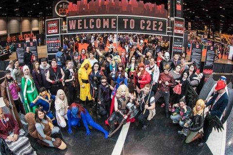 美国芝加哥动漫及娱乐展览会展会现场图片