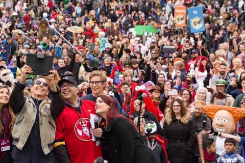 加拿大卡尔加里动漫展览会展会现场图片