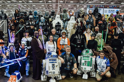 美国丹佛动漫展览会展会现场图片