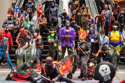 美国芝加哥动漫及娱乐展览会展会现场图片