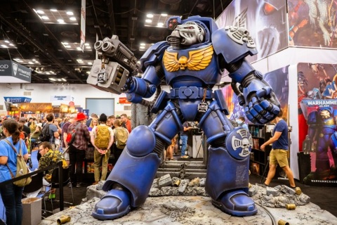 美国游戏及桌游展览会GenCon展会现场图片