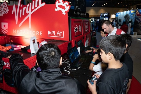 中东阿布扎比游戏动漫展览会展会现场图片