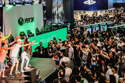 巴西圣保罗游戏展览会展会现场图片