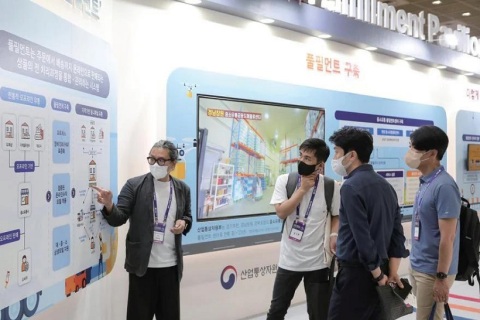 韩国首尔智能技术展览会展会现场图片