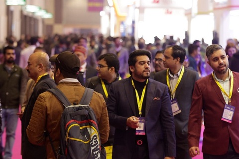 印度新德里数字游戏展展会现场图片