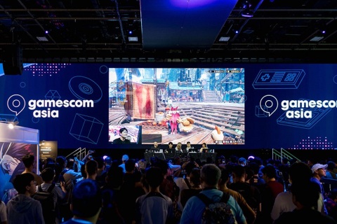 新加坡游戏展览会展会现场图片