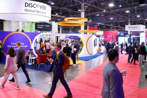 美国拉斯维加斯金融科技展展会现场图片