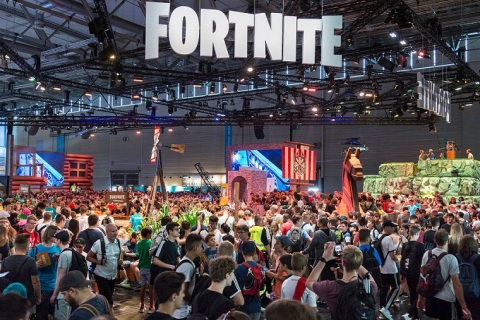 中东阿布扎比游戏动漫展览会展会现场图片