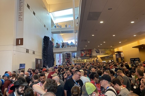 美国游戏及桌游展览会GenCon展会现场图片