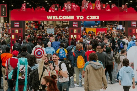 美国芝加哥动漫及娱乐展览会展会现场图片