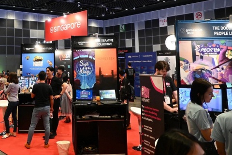 新加坡游戏展览会展会现场图片