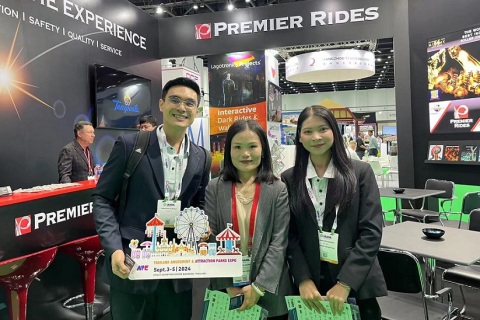 泰国曼谷主题乐园电玩与游戏游艺展览会展会现场图片